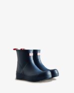 Hunter Men's Play Short Rain Boots Kerhuelen Navy - Image 3