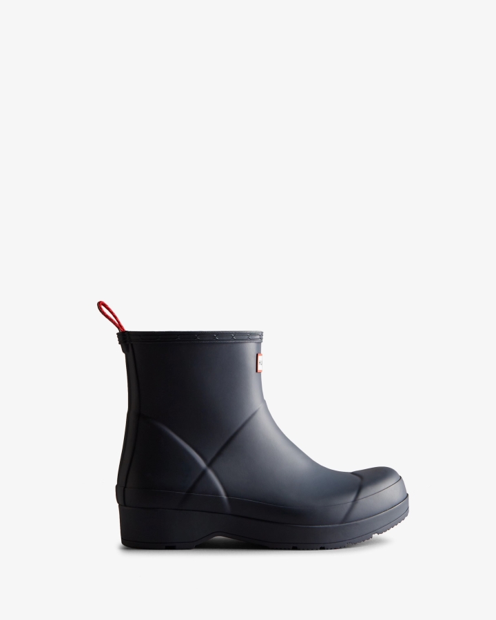 hunter_mens_play_short_rain_boots_valtameri_blue.jpg Hunter Men's Play Short Rain Boots Valtameri Blue - Image 1