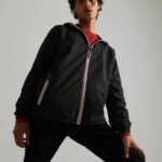 Hunter Men's Recycled Lightweight Packable Jacket Black