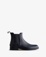 Hunter Men's Refined Slim Fit Chelsea Boots Navy - Image 2