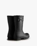 Hunter Men's Short Insulated Rain Boots Black - Image 4