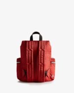 Hunter Mini Top Clip Backpack - Nylon Military Red - Image 3
