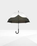 Hunter Moustache Bubble Umbrella Dark Olive - Image 2