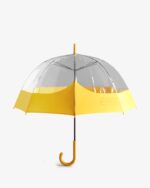 Hunter Moustache Bubble Umbrella Yellow - Image 2