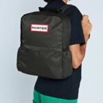 Hunter Nylon Backpack Dark Olive