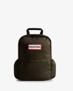 Hunter Nylon Backpack Dark Olive - Image 3