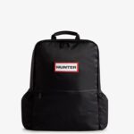 Hunter Nylon Large Backpack Black