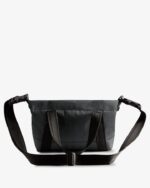 Hunter Nylon Mini Top Clip Tote Bag Navy - Image 3