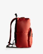 Hunter Nylon Pioneer Top Clip Backpack Military Red - Image 4