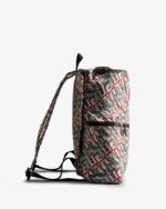 Hunter Nylon Top Clip Lunar New Year Tiger Print Backpack Black-White - Image 4