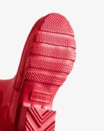 Hunter Original Big Kids (5-11 Years) Gloss Rain Boots Rowan Pink - Image 5