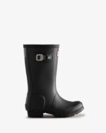 Hunter Original Big Kids (5-11 Years) Rain Boots Black - Image 2