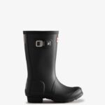 Hunter Original Big Kids (5-11 Years) Rain Boots Black