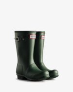 Hunter Original Big Kids (5-11 Years) Rain Boots Hunter Green - Image 3