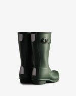 Hunter Original Big Kids (5-11 Years) Rain Boots Hunter Green - Image 4