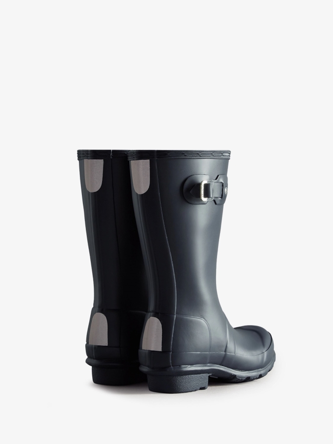 Hunter Original Big Kids (5-11 Years) Rain Boots Navy - Image 4