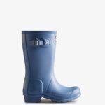 Hunter Original Big Kids (5-11 Years) Rain Boots Stornoway Blue