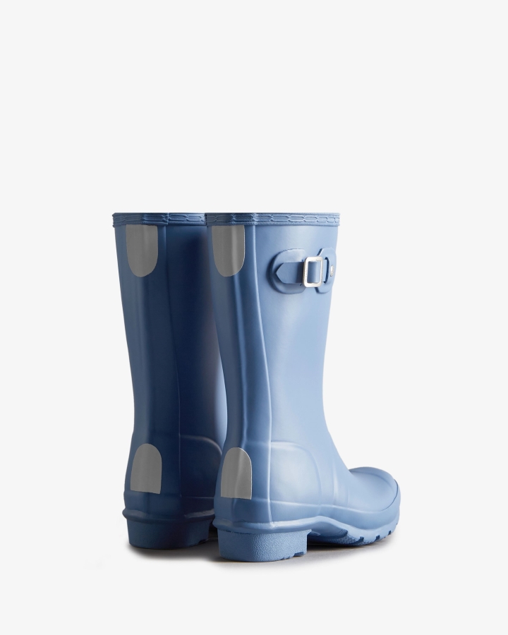 Hunter Original Big Kids (5-11 Years) Rain Boots Stornoway Blue - Image 4