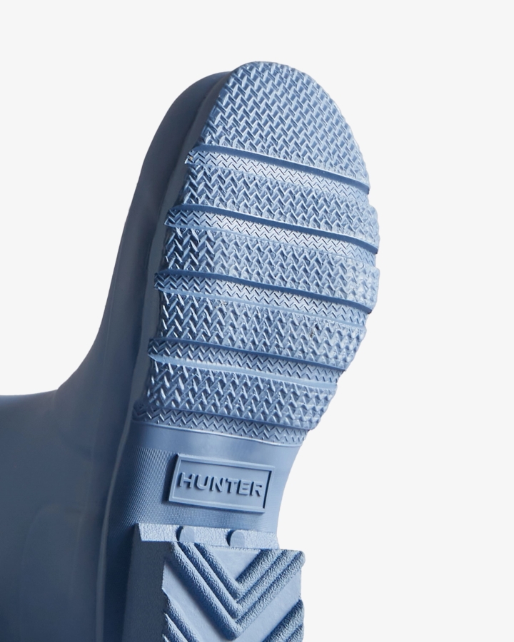 Hunter Original Big Kids (5-11 Years) Rain Boots Stornoway Blue - Image 5