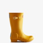 Hunter Original Big Kids (5-11 Years) Rain Boots Yellow