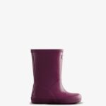 Hunter Original Kids First (18 Months-8 Years) Gloss Rain Boots Violet