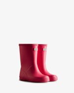 Hunter Original Kids First (18 Months-8 Years) Rain Boots Bright Pink - Image 3