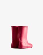Hunter Original Kids First (18 Months-8 Years) Rain Boots Bright Pink - Image 4