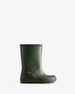 Hunter Original Kids First (18 Months-8 Years) Rain Boots Hunter Green - Image 2