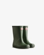 Hunter Original Kids First (18 Months-8 Years) Rain Boots Hunter Green - Image 3