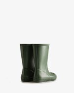 Hunter Original Kids First (18 Months-8 Years) Rain Boots Hunter Green - Image 4