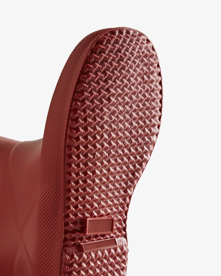 Hunter Original Kids First (18 Months-8 Years) Rain Boots Military Red - Image 5