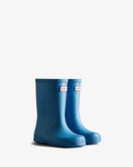 Hunter Original Kids First (18 Months-8 Years) Rain Boots Panorama Blue - Image 3