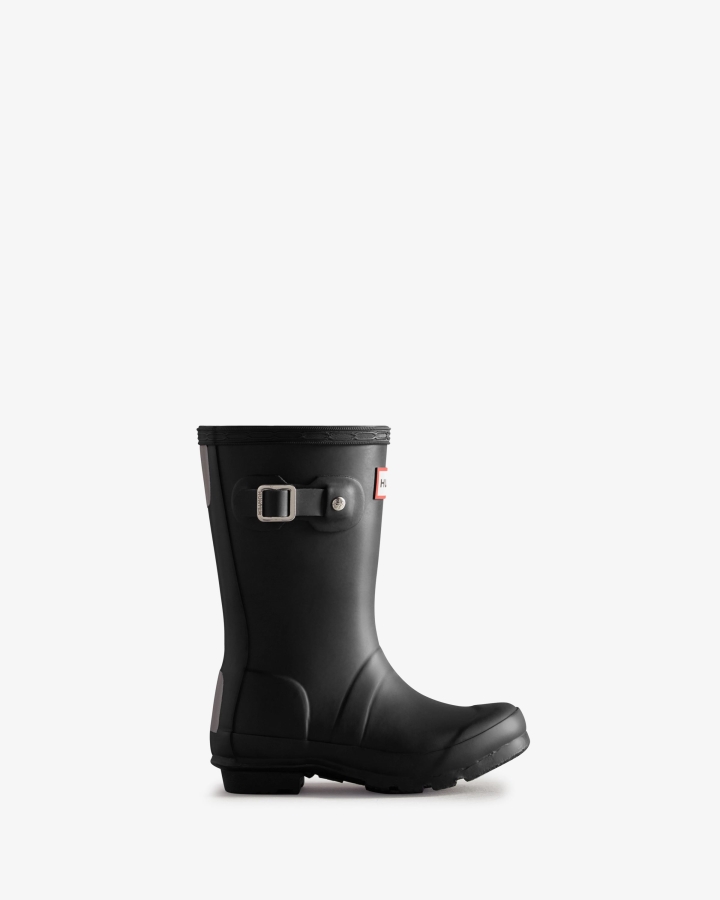 Hunter Original Little Kids (2-6 Years) Rain Boots Black - Image 2