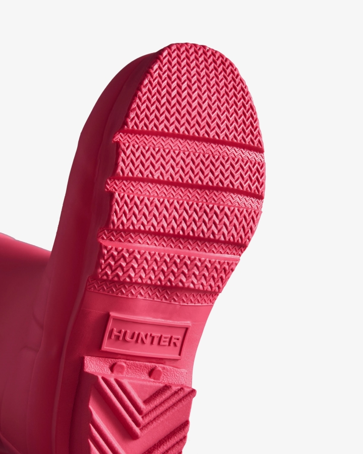 Hunter Original Little Kids (2-6 Years) Rain Boots Bright Pink - Image 5