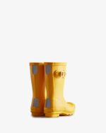 Hunter Original Little Kids (2-6 Years) Rain Boots Yellow - Image 4