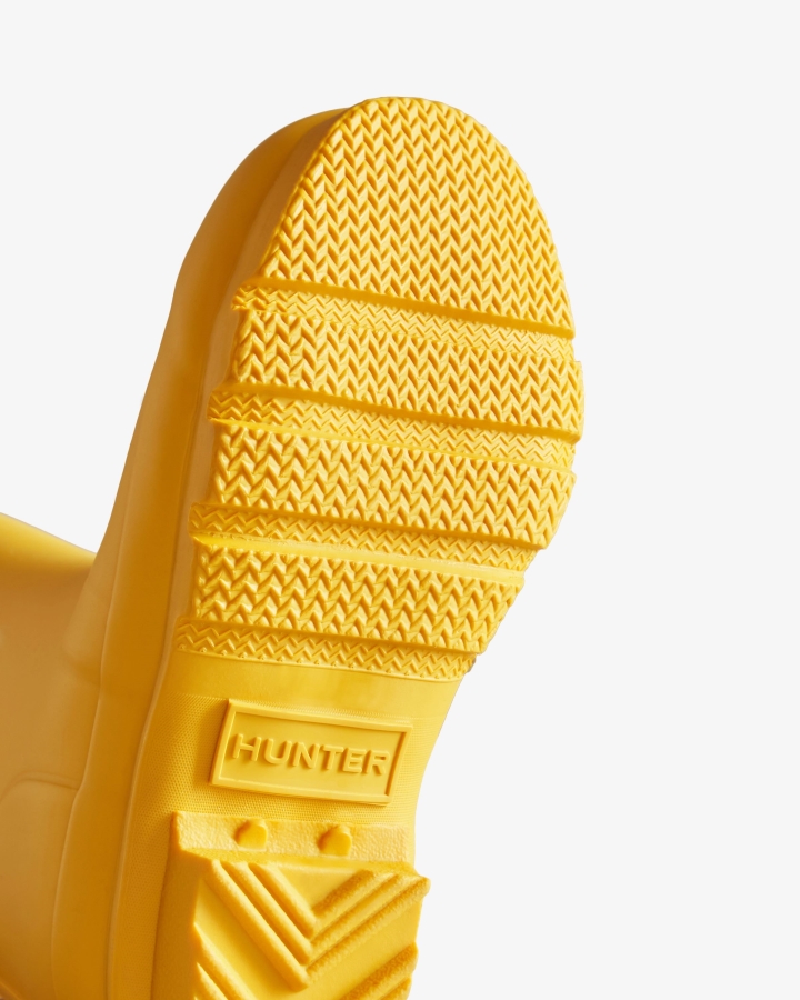 Hunter Original Little Kids (2-6 Years) Rain Boots Yellow - Image 5