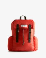 Hunter Ripstop Packable Backpack Hunter Red - Image 2