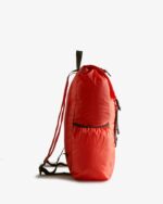 Hunter Ripstop Packable Backpack Hunter Red - Image 4