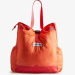 Hunter Ripstop Packable Tote Bag Sun-Cup Orange