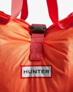 Hunter Ripstop Packable Tote Bag Sun-Cup Orange - Image 5