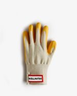 Hunter Rubberized Gardening Gloves Yellow - Image 2