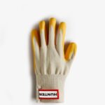 Hunter Rubberized Gardening Gloves Yellow