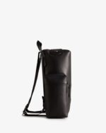Hunter Top Clip Backpack - Rubberized Leather Black - Image 5