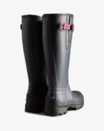 Hunter Women's Balmoral Adjustable 3mm Neoprene Rain Boots Navy- Peppercorn - Image 4