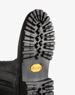 Hunter Women's Balmoral Commando Rubber Zip Tall Rain Boots Black - Image 5