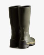 Hunter Women's Balmoral Field Hybrid Tall Rain Boots Dark Olive - Image 4