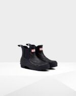 Hunter Women's Butterfly Camo Print Chelsea Boots Meadow Navy Butterfly Camo Print - Image 3