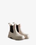 Hunter Women's Commando Chelsea Boots Cast Pale Grey - Image 4