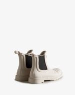 Hunter Women's Commando Chelsea Boots Cast Pale Grey - Image 5