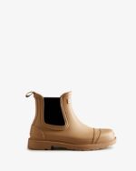 Hunter Women's Commando Chelsea Boots Tawny Brown - Image 2